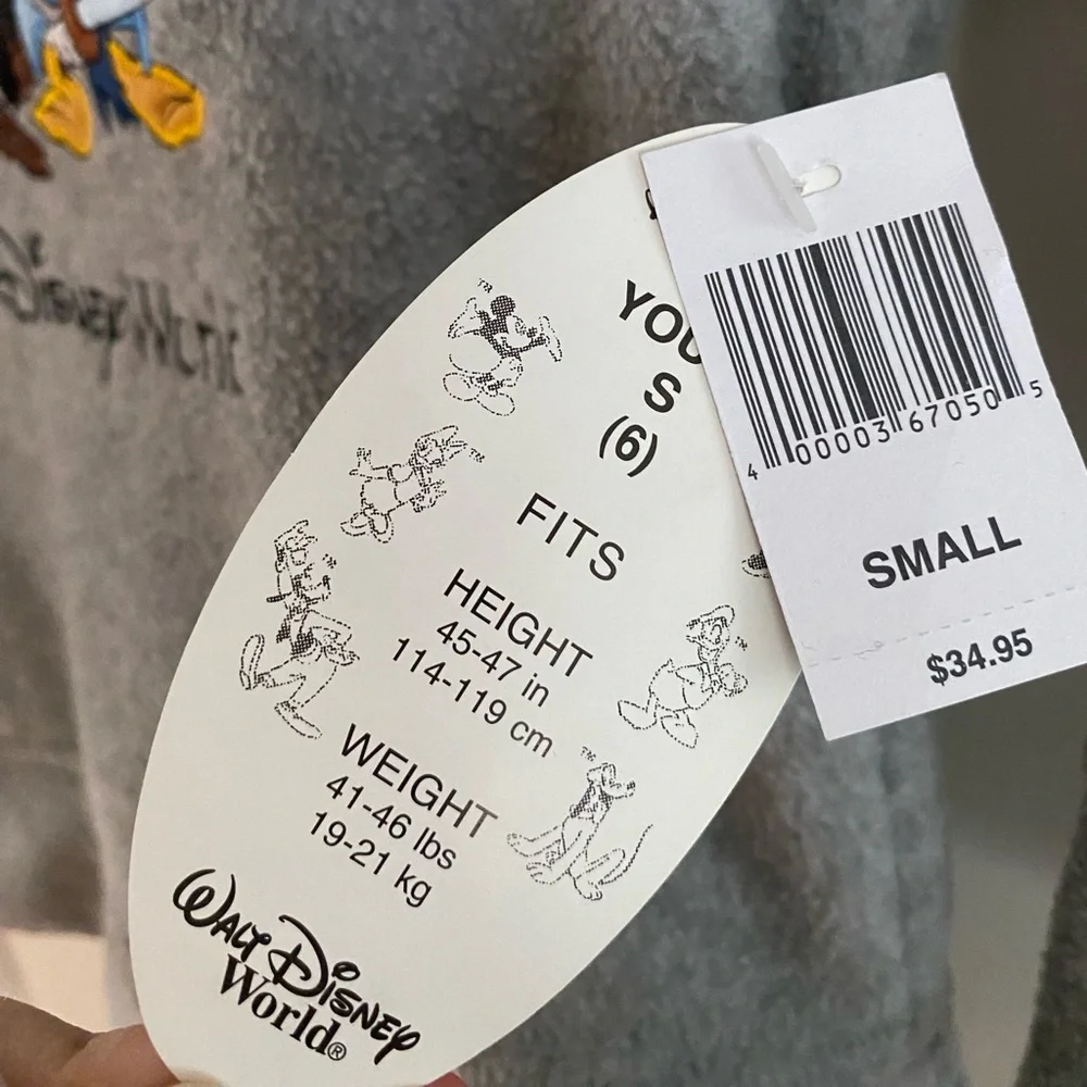 NWT Disney Pirates Kids Sweatshirt